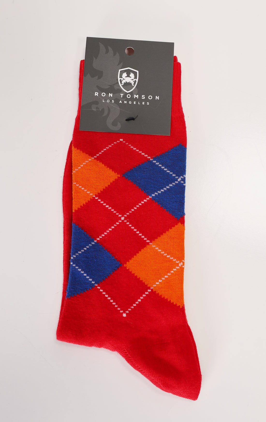 Red Patterned Sock