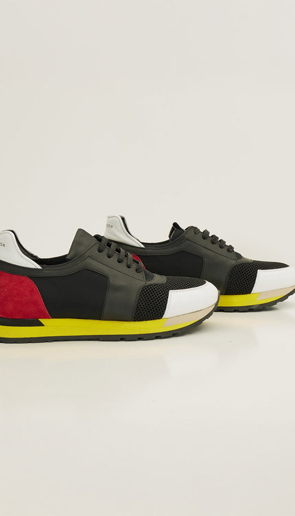 Skyscraper Runner Sneaker - Black Yellow - Ron Tomson