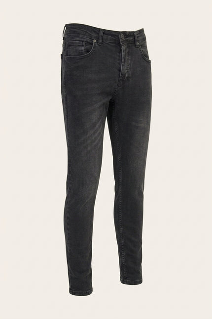 Slim Fit Jeans - Black - Front