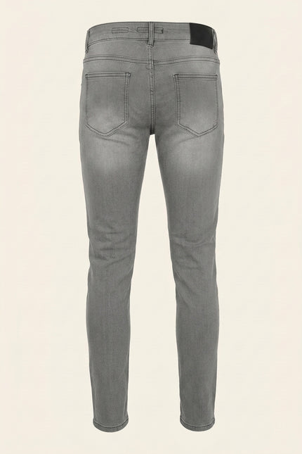 Slim Fit Jeans - Grey - Back
