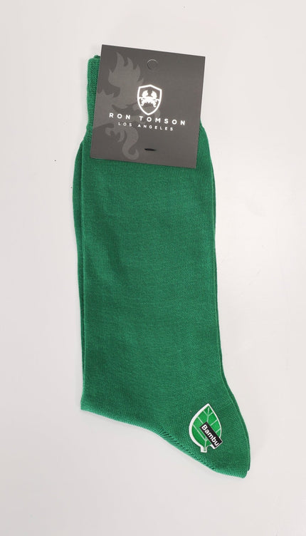 Solid Green Sock - Ron Tomson