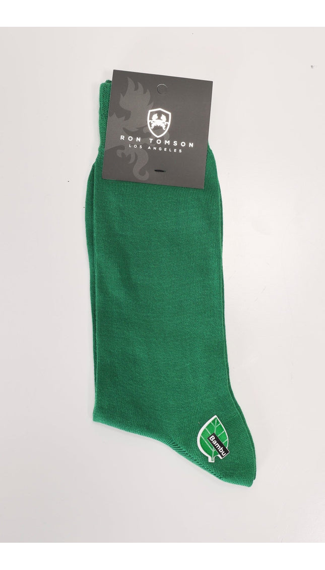 Solid Green Sock - Ron Tomson