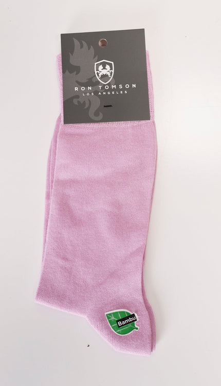 Solid Lilac Sock - Ron Tomson