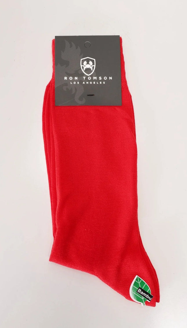 Solid Red Sock Sock - Ron Tomson