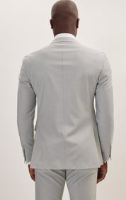 Super 120S Merino Wool Single Breasted Suit - Mint Green - Ron Tomson