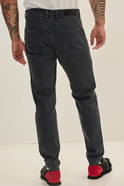 Super Soft 5 - pocket Style Pants - Anthracite - Ron Tomson