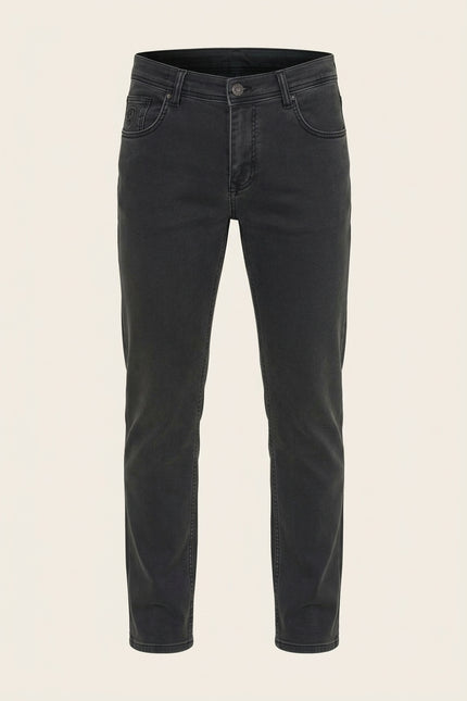 Super Soft 5-pocket Style Pants - Anthracite - Front
