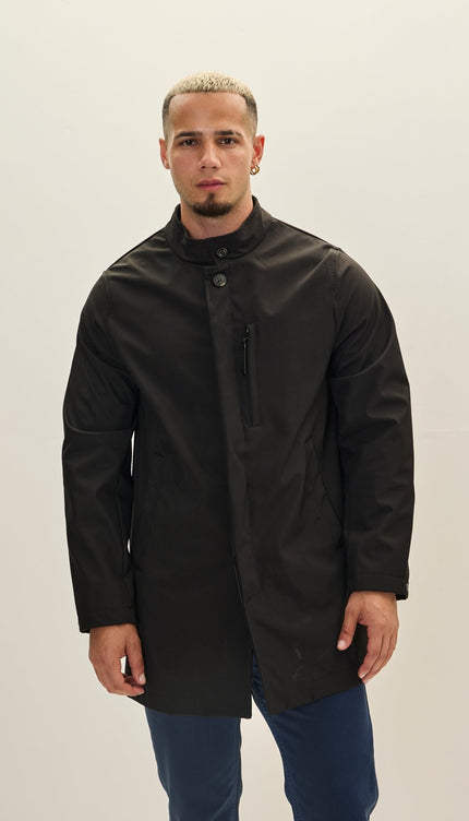 Superior Protection Raincoat - Black - Ron Tomson