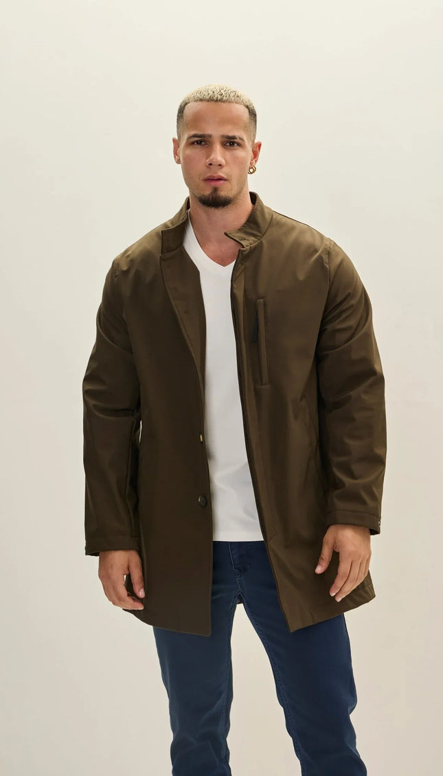Superior Protection Raincoat - Khaki - Ron Tomson