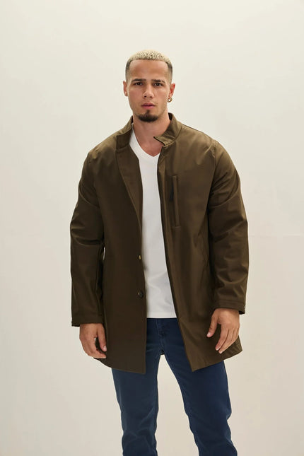 Superior Protection Raincoat - Khaki - Ron Tomson