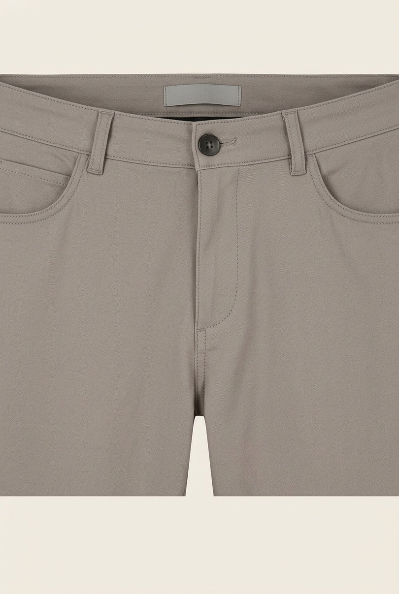 Tapered Casual Wear Pants - Sand - Detail