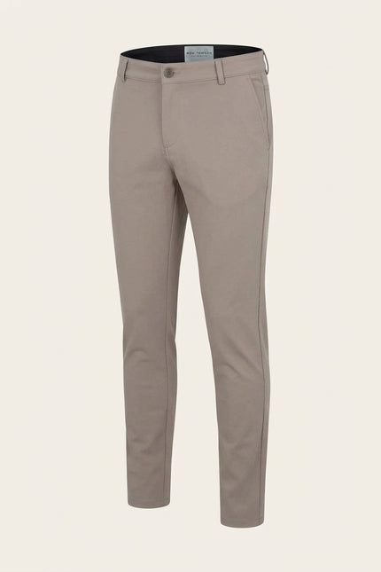 Tapered Casual Wear Pants - Sand - Front