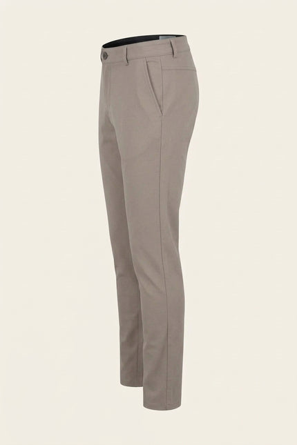 Tapered Casual Wear Pants - Sand - Side
