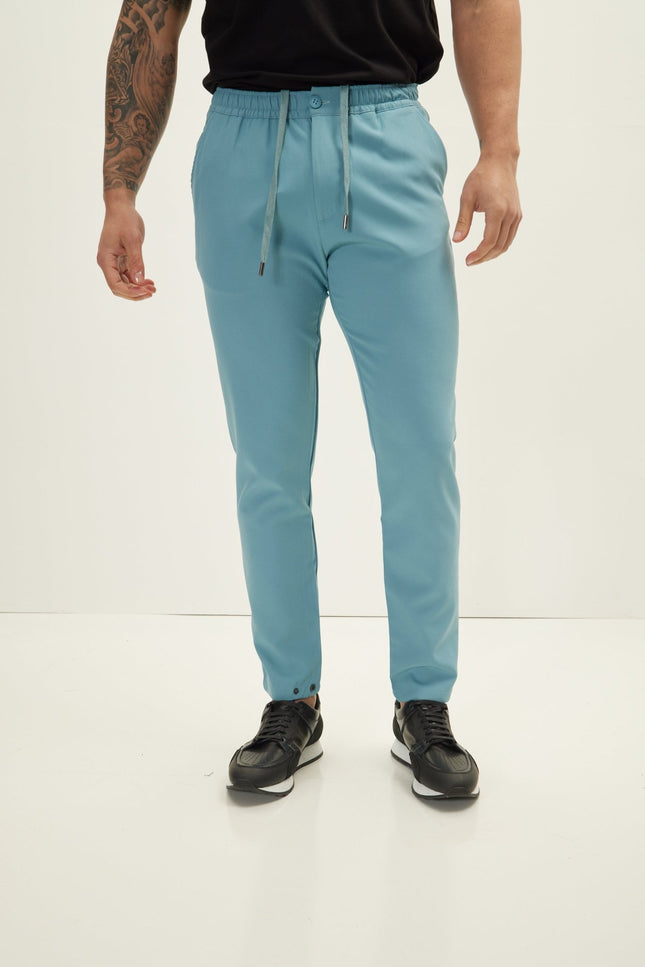 Teal Green Jogger Pants - Ron Tomson
