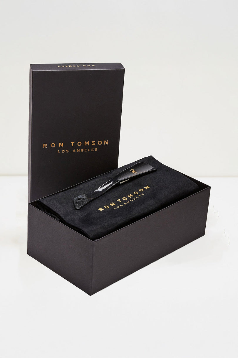 The Formal Leather Cap Toe Derby Shoes - Sky Blue Suede - Ron Tomson