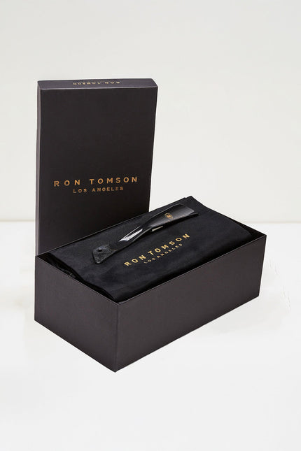 The Formal Leather Cap Toe Derby Shoes - Yellow Suede - Ron Tomson