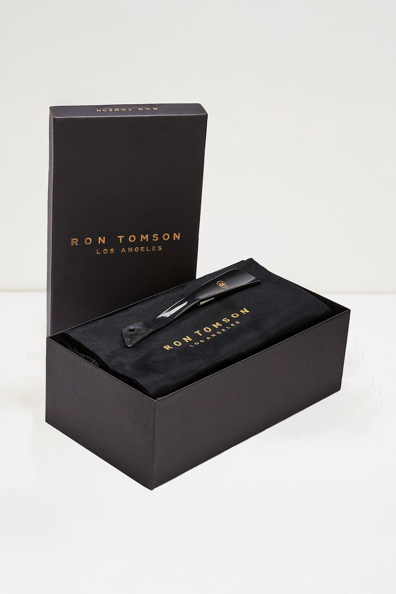 The Formal Leather Cap Toe Derby Shoes - Yellow Suede - Ron Tomson