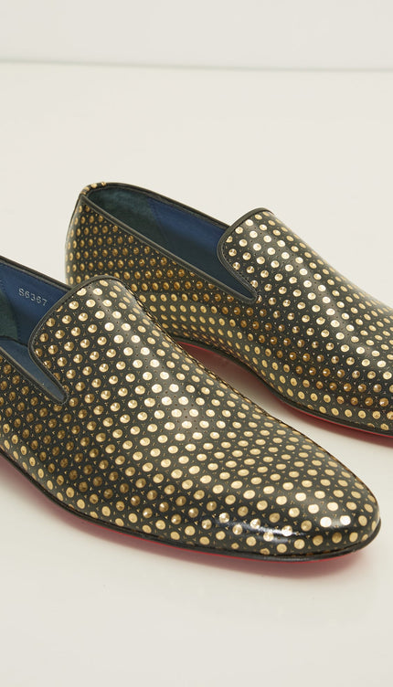 The Formal Leather Loafer - Gold Patent - Ron Tomson