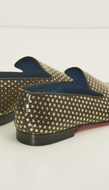 The Formal Leather Loafer - Gold Patent - Ron Tomson