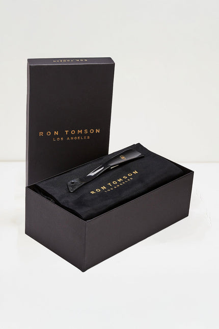 THE KING - Suede Leather and Rubber Sole Chelsea Boots - Black - Ron Tomson