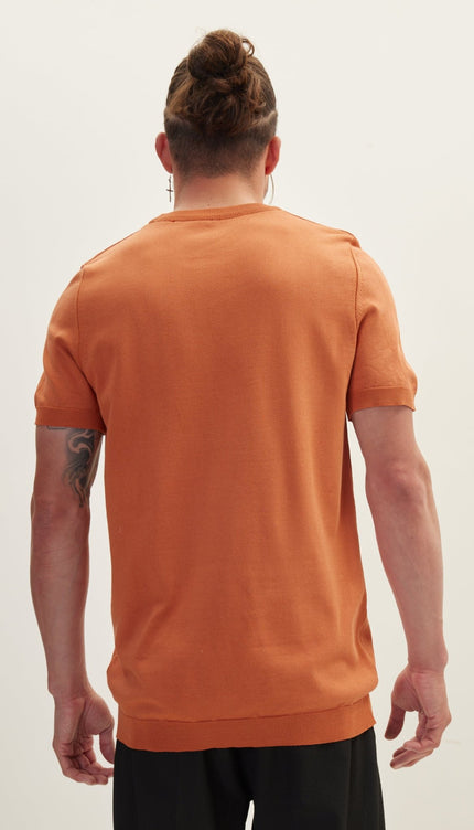 Tile Knitted T-Shirt - Ron Tomson