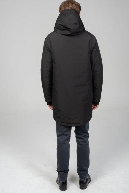 Traveler's Thermal Winter Coat - Black - Ron Tomson