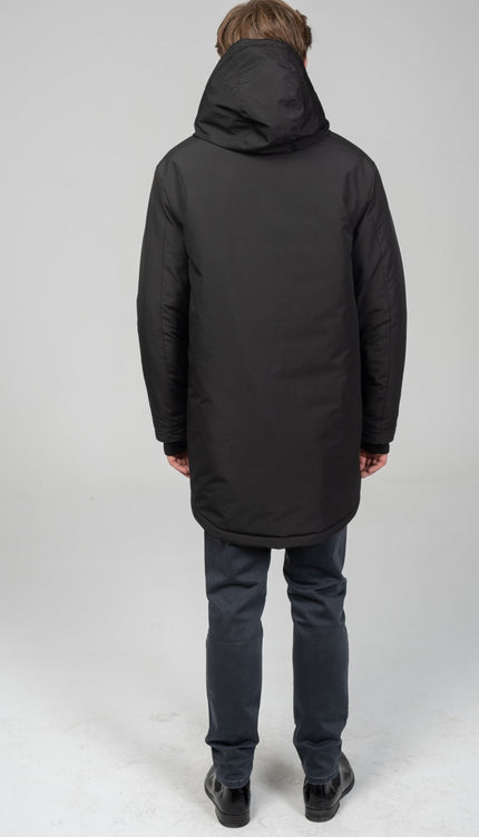 Traveler's Thermal Winter Coat - Black - Ron Tomson