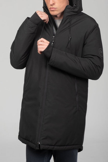 Traveler's Thermal Winter Coat - Black - Ron Tomson