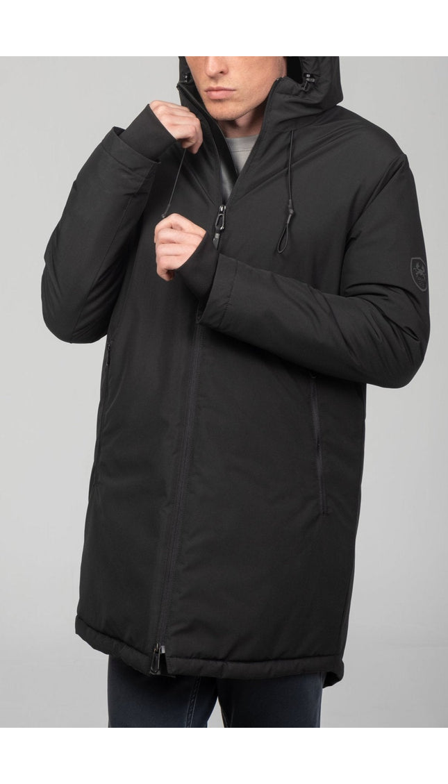 Traveler's Thermal Winter Coat - Black - Ron Tomson