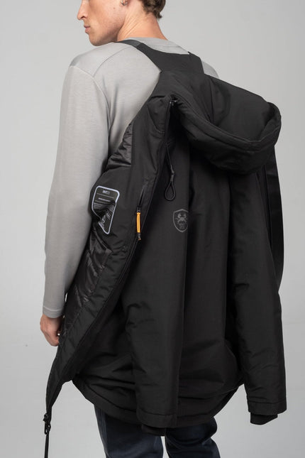 Traveler's Thermal Winter Coat - Black - Ron Tomson