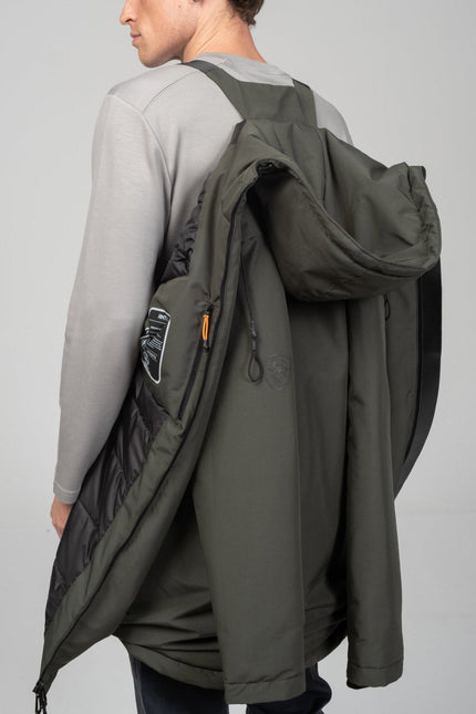 Traveler's Thermal Winter Coat - Khaki - Ron Tomson