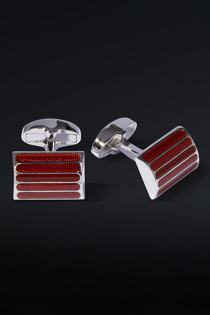 Valentine Stainless Steel Cufflinks - Ron Tomson