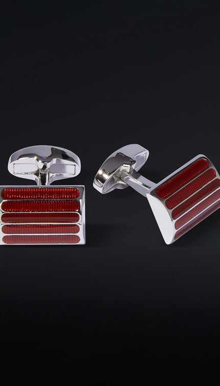 Valentine Stainless Steel Cufflinks - Ron Tomson