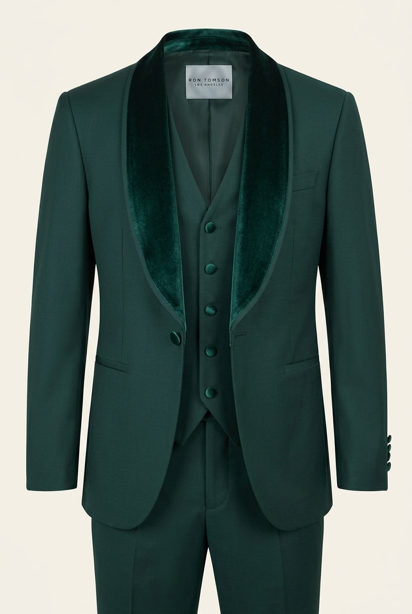 green velvet tuxedo dress Emerald Green Velvet Bustier Maxi Dress | Womens | Medium (Available in L) | 100% Polyester | Lulus