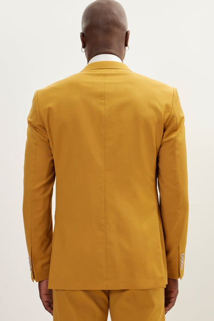 Vitale Super 110S Merino Wool Single Breasted Suit - Citrus - Ron Tomson