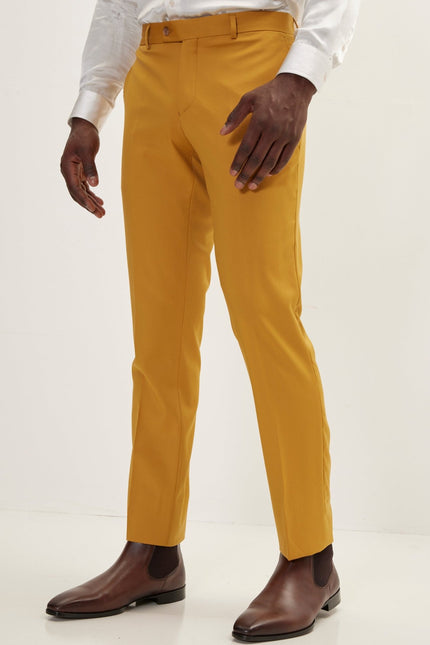 Vitale Super 110S Merino Wool Single Breasted Suit - Citrus - Ron Tomson
