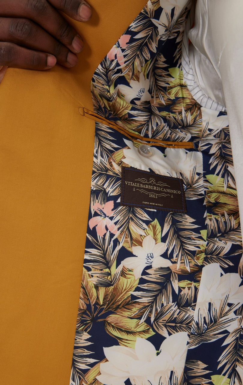 Vitale Super 110S Merino Wool Single Breasted Suit - Citrus - Ron Tomson