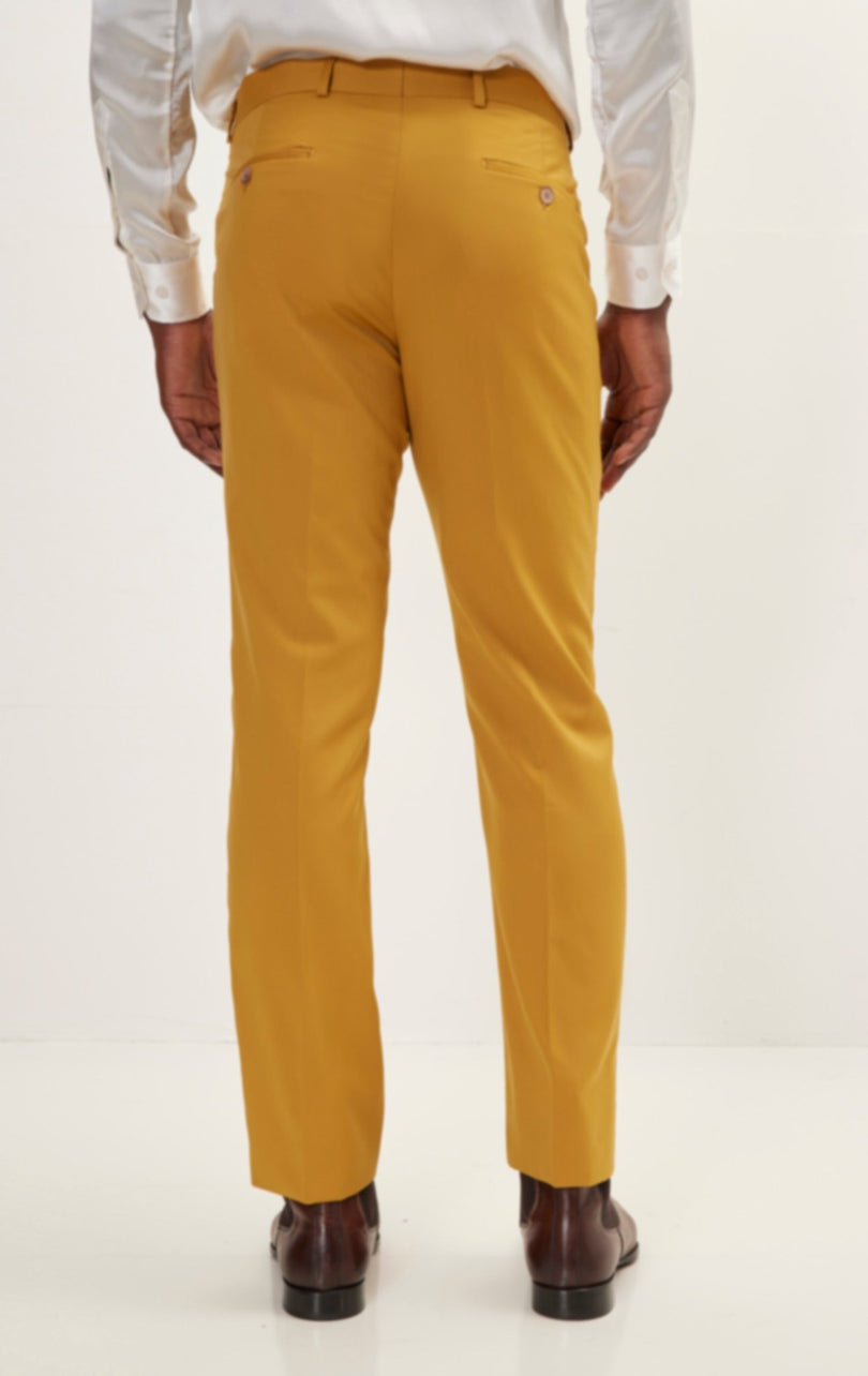 Vitale Super 110S Merino Wool Single Breasted Suit - Citrus - Ron Tomson