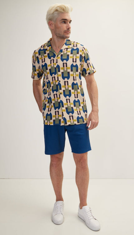 Waffle Stretch Beach Day Shorts - Hawaii - Ron Tomson