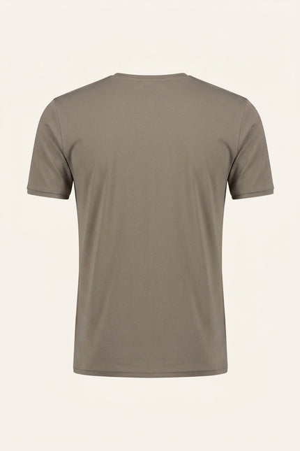 Wrinkle Free Crew Neck T-Shirt - Vizon - Back