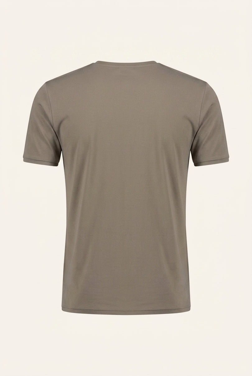 Wrinkle Free Crew Neck T-Shirt - Vizon - Back