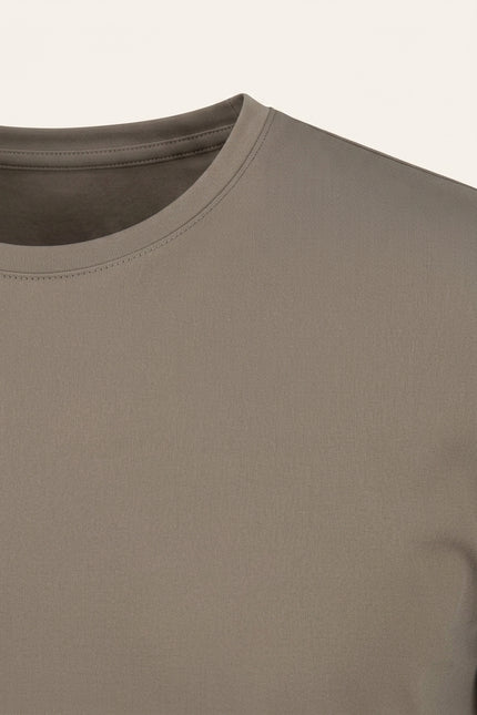 Wrinkle Free Crew Neck T-Shirt - Vizon - Detail