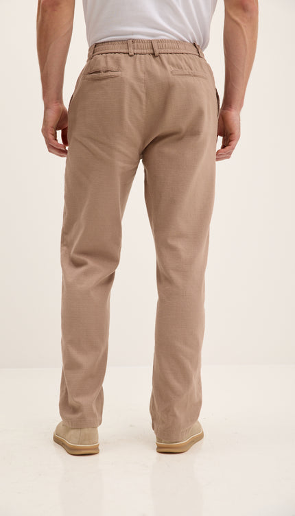 Bequeme Baumwollhose mit Kordelzug - Vizon