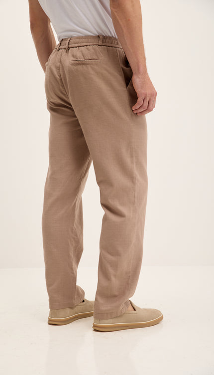 Bequeme Baumwollhose mit Kordelzug - Vizon