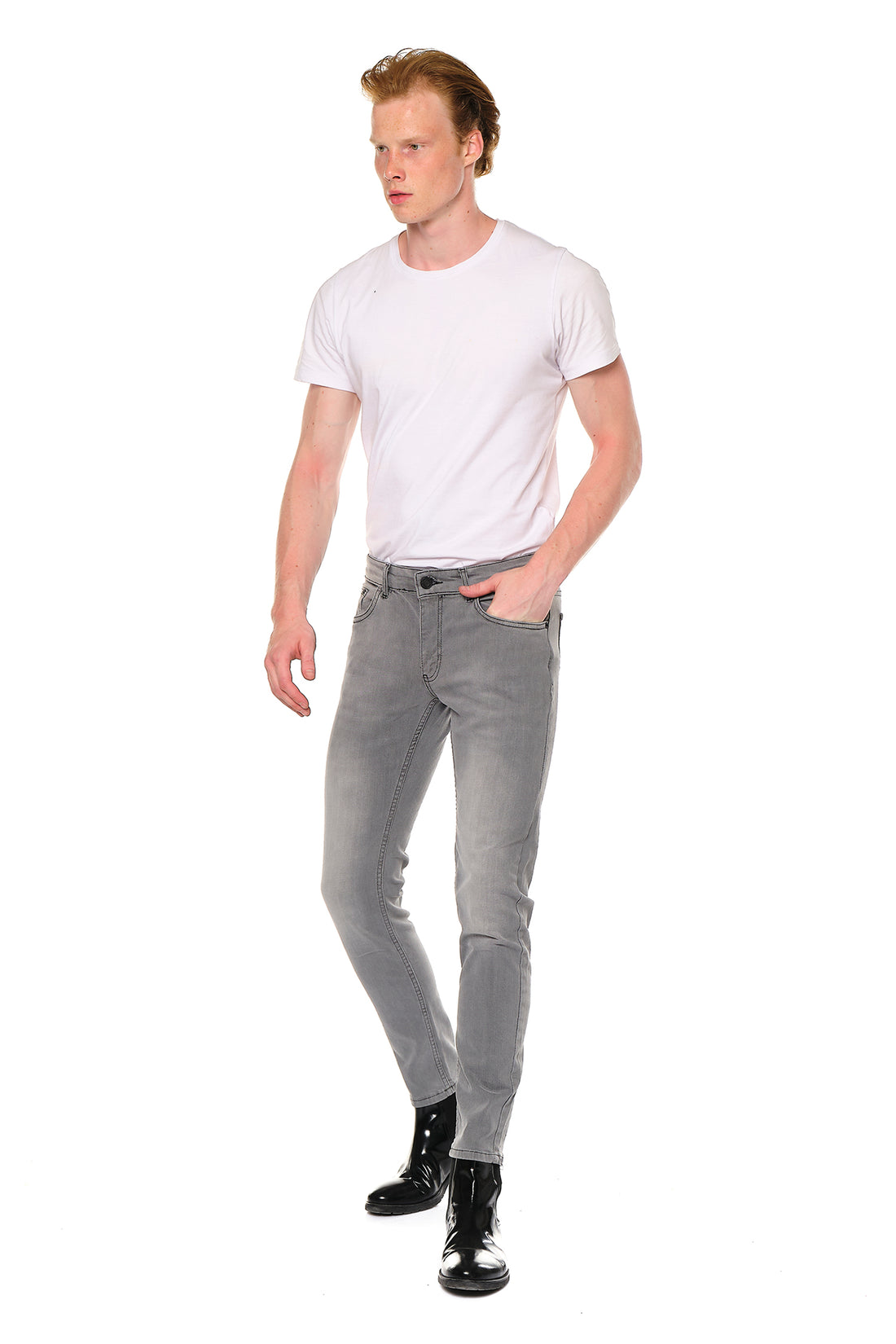 1643 grey Jeans - Ron Tomson