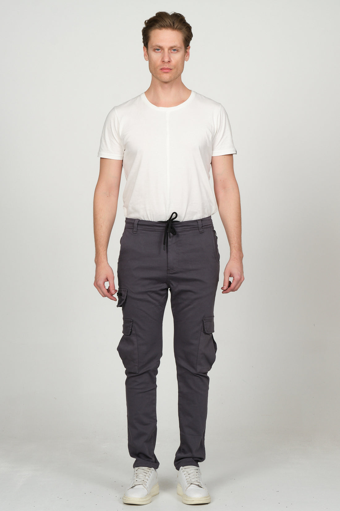 2667-anthracite Jogger Pants - Ron Tomson
