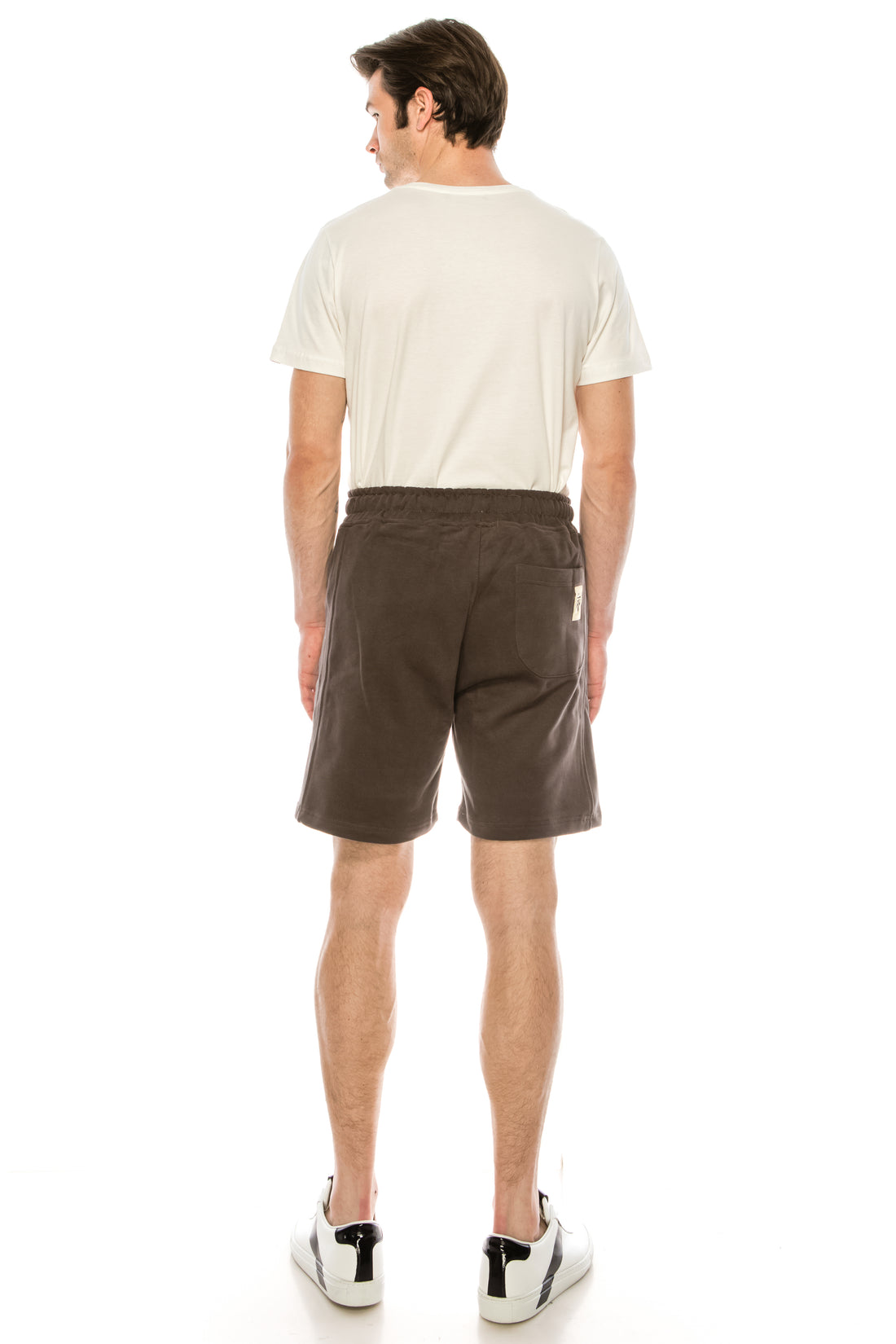 Weekender Cotton Shorts - KHAKI - Ron Tomson