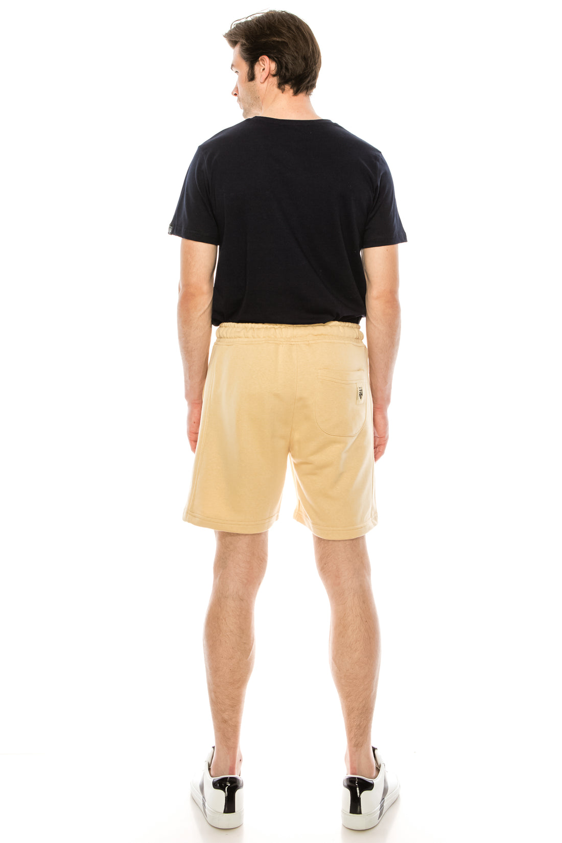 Weekender Cotton Shorts - LIGHT BEIGE - Ron Tomson