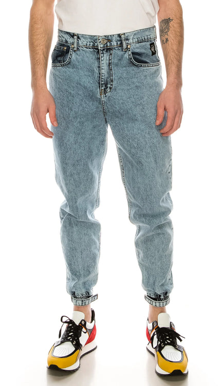 80's Denim Jogger - ICE BLUE - Ron Tomson