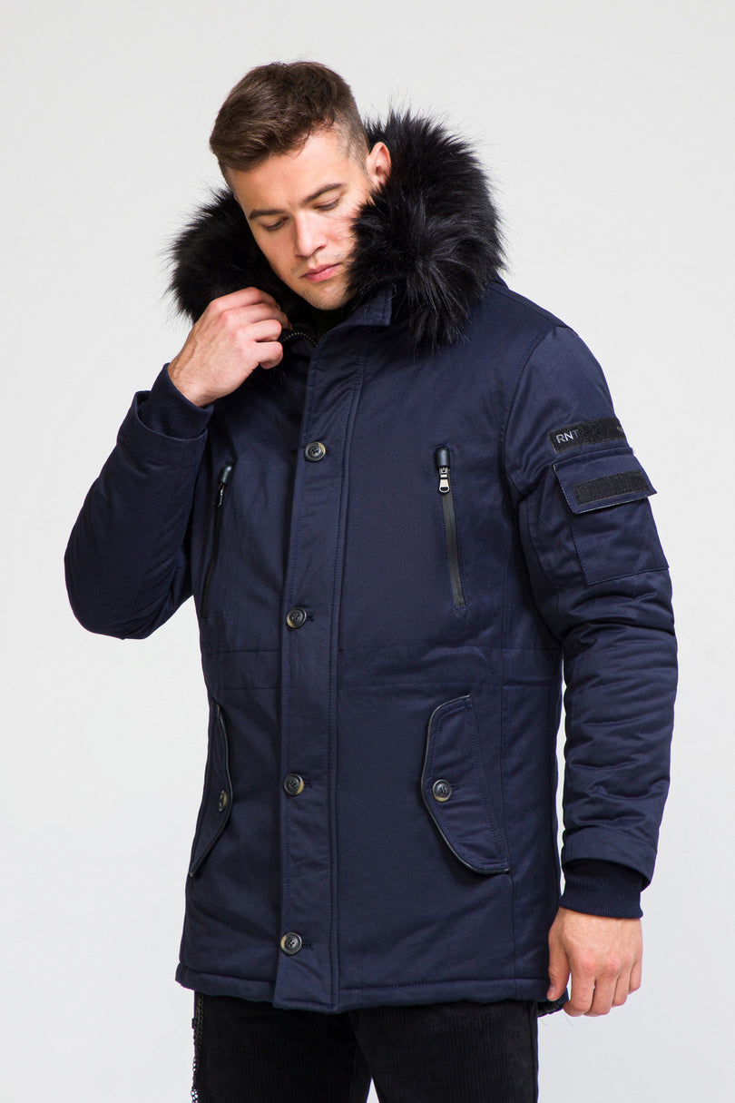71061-NAVY COAT - Ron Tomson